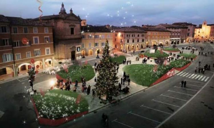 San Severino, domani si accendono le luci dell'installazione di Natale