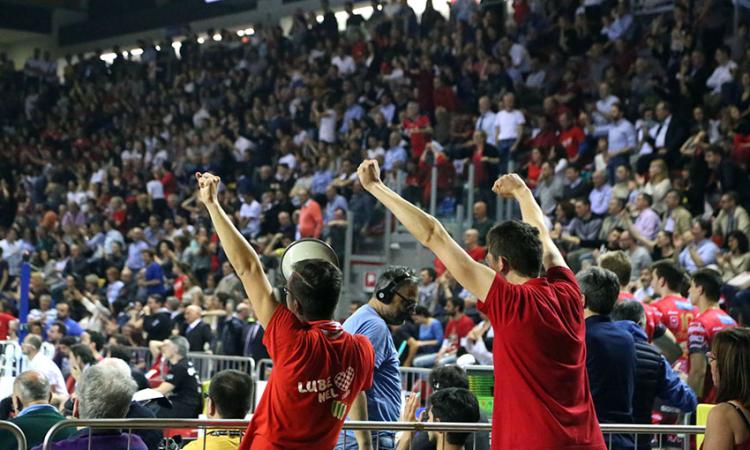 Lube: i colori della vittoria - FOTO E VIDEO