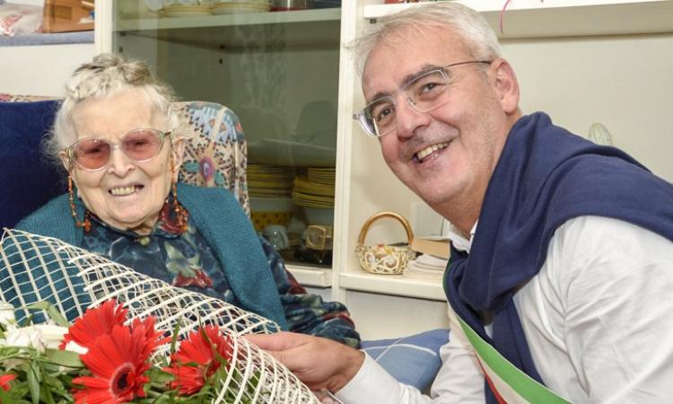Virginia Del Papa ha compiuto cento anni
