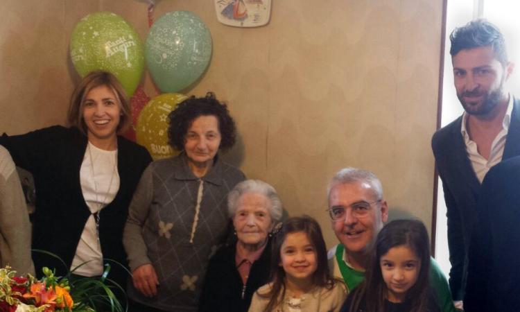 Macerata: Maria Bonfigli ha compiuto cento anni