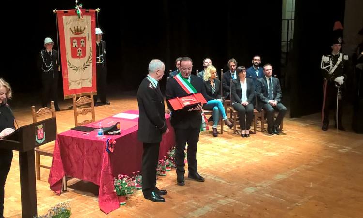 Il generale Del Sette insignito della cittadinanza onoraria di Camerino