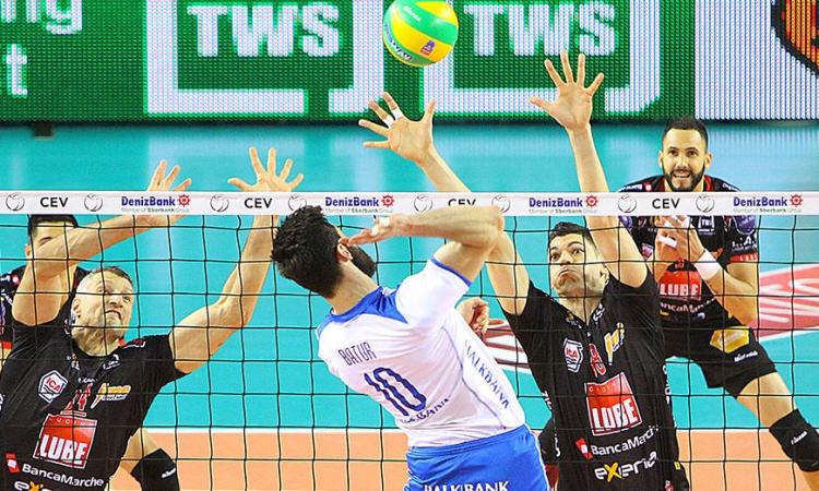 Rabbiosa rimonta Lube: da 0-2 a 3-2 ai turchi in Champions