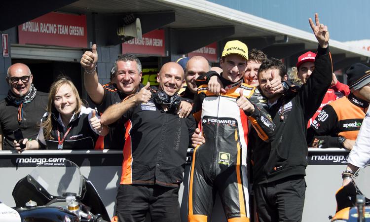 In Australia primo podio iridato per Baldassarri in Moto2