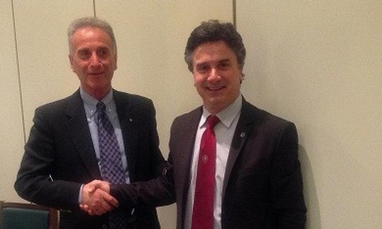 Il Rotary di Tolentino incontra il Rettore Unicam Flavio Corradini