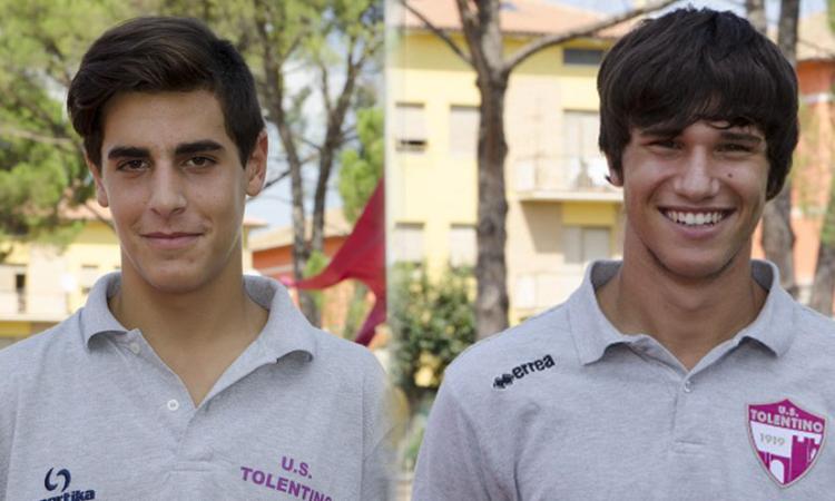 Ripa e Tizi del Tolentino convocati per le Nazionali Dilettanti under 18 e under 17