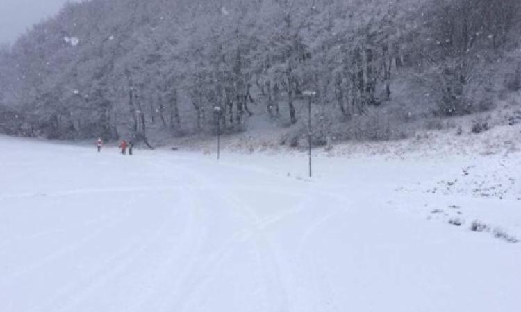 Nevica in montagna: gelo in arrivo su tutte le Marche - VIDEO