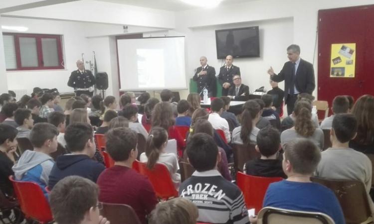 Lezione di legalità per gli studenti del "Beniamino Gigli" di Recanti