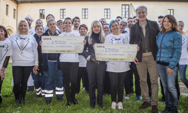 San Severino, successo per il pranzo solidale organizzato dai ristoratori settempedani