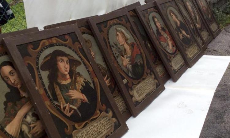 Messe in salvo le opere d'arte del Museo Diocesano di Visso - FOTO -