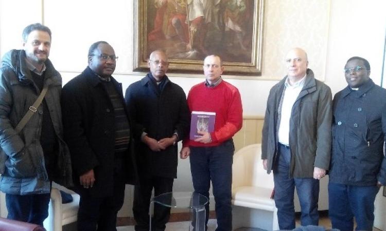 Il sindaco Corvatta incontra il vescovo del Burundi