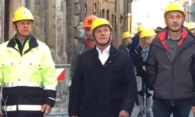 A Caldarola arriva la solidarietà di Busca