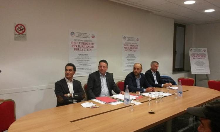 Grande interesse per l'incontro "Idee e progetti per il rilancio della città"