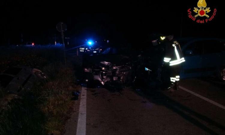 Carambola a tre fra Recanati e Porto Recanati: ferito il presidente Pettinari