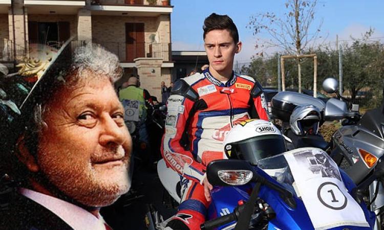 I bersaglieri e un corteo di moto per l'ultimo saluto a Enzo Ferretti