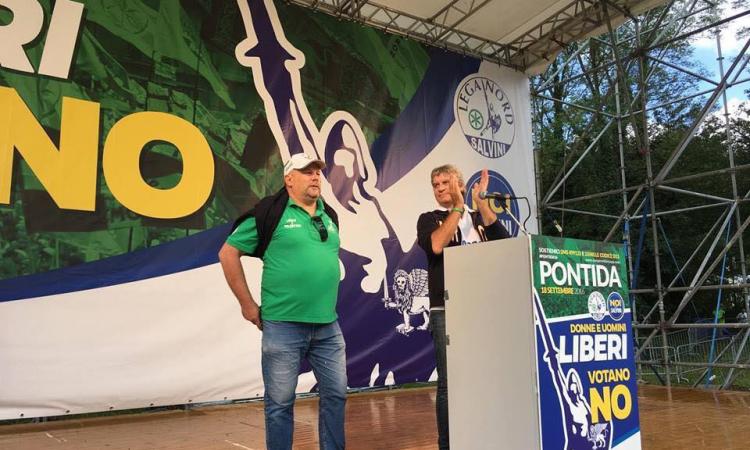 A Pontida l'appello dell'assessore Gabrielli: "Non dimenticate le zone terremotate!"