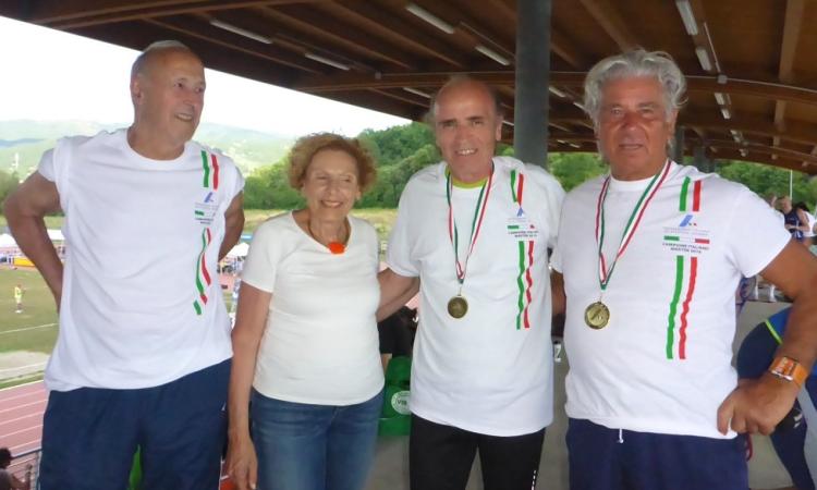 Campioni senza età: sette titoli italiani per la Sef Macerata