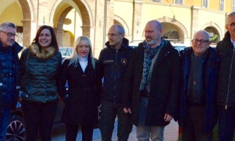 San Severino, visita presidenti Emilia Romagna e Marche: "Faremo il possibile per voi"