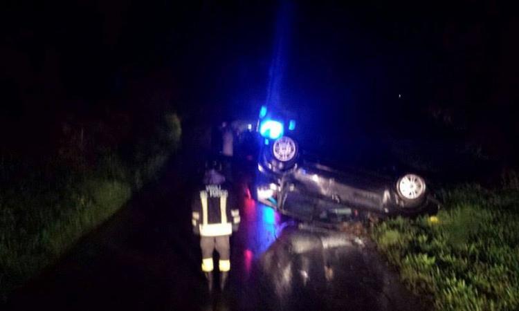 Incidente sulla provinciale tra Montecosaro e Montecosaro Scalo