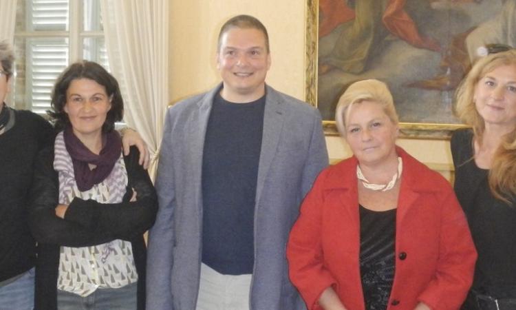 Veronica Pivetti a Civitanova per la sua pellicola "Né Giulietta né Romeo"