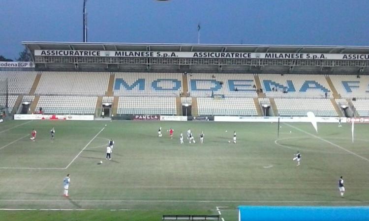 La Maceratese strappa un buon pari a Modena