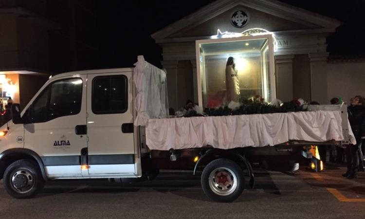 La Peregrinatio Mariae è arrivata a Tolentino
