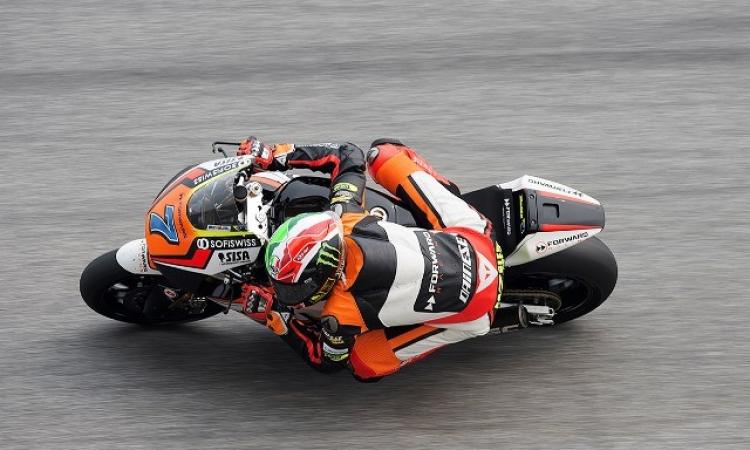 Baldassarri scatterà dalla seconda fila in Moto2 Baldassarri scatterà dalla seconda fila in Moto2