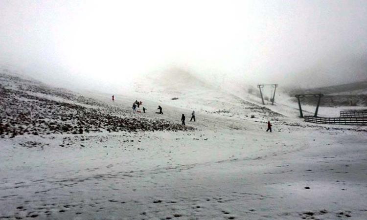 Prima neve a Sassotetto e Santa Maria Maddalena - FOTO