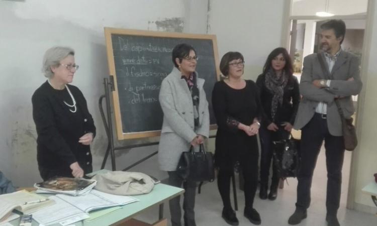 La vicepresidente della Regione Casini in visita alla scuole di Sarnano