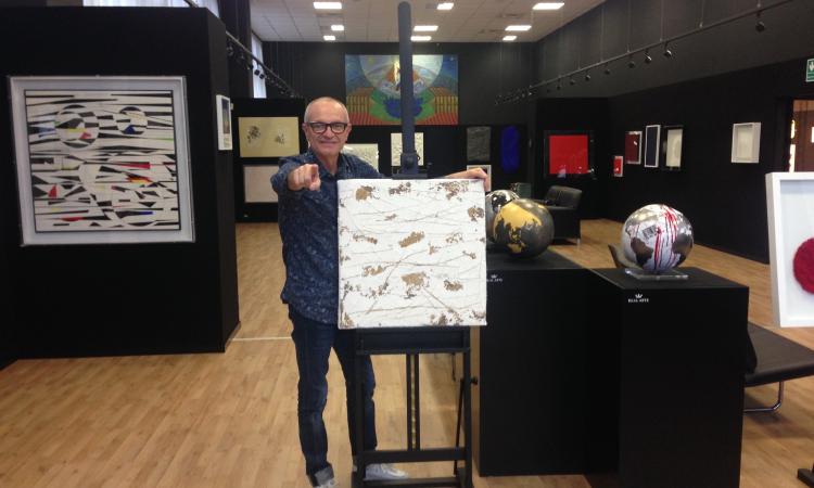 Stefano Calisti espone alla mostra "Bianco Italiano e..."