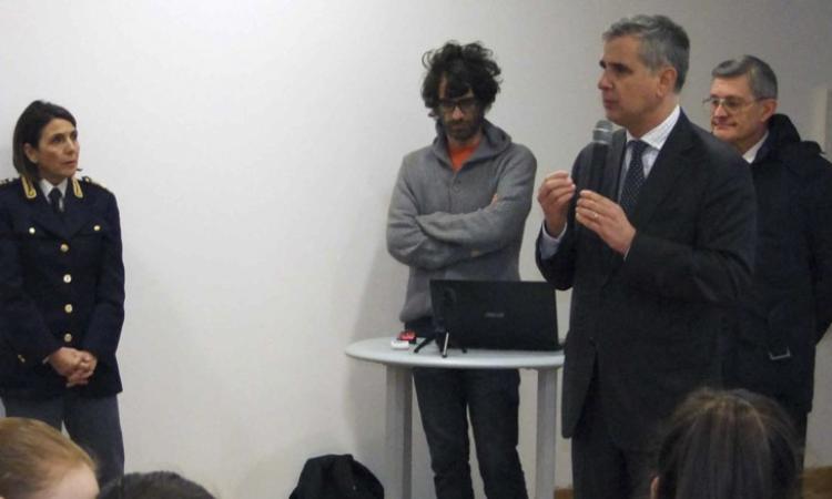 Recanati, 150 studenti a "lezione di legalità"