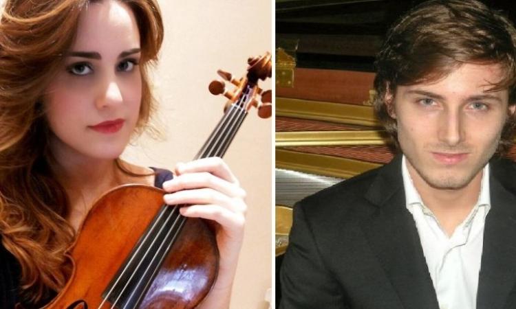 Due solisti dell'accademia Feronia sul palco per il "Concerto della Città"