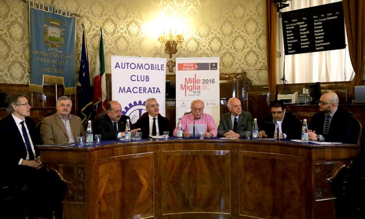 Il 20 maggio la Mille Miglia a Macerata. Pettinari: "Ottima vetrina per il territorio"