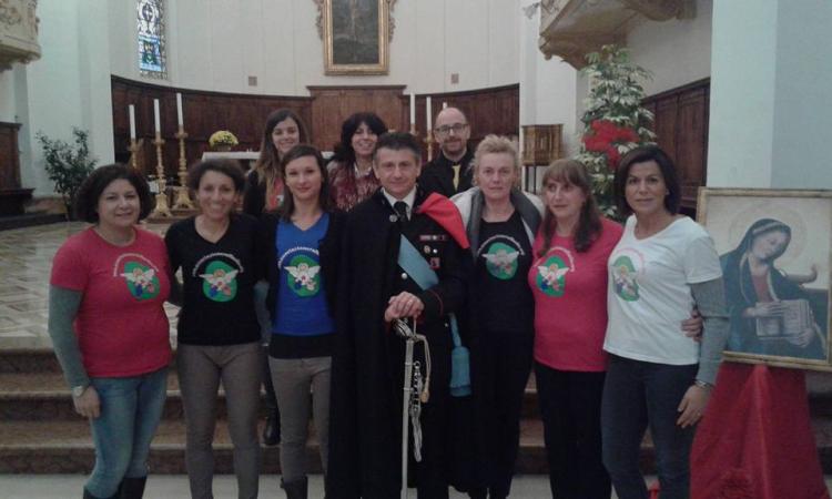 L'associazione "Raffaello" alla celebrazione della "Virgo Fidelis"