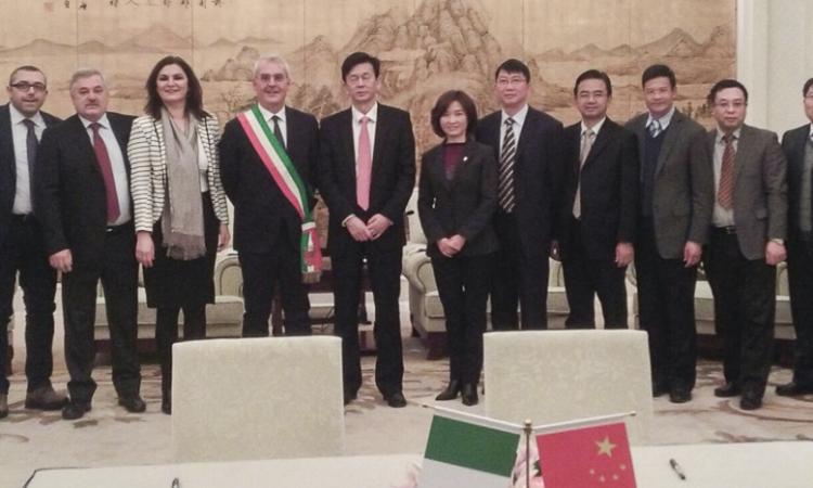Oggi la firma ufficiale dell’accordo di partnership tra Macerata e Taicang