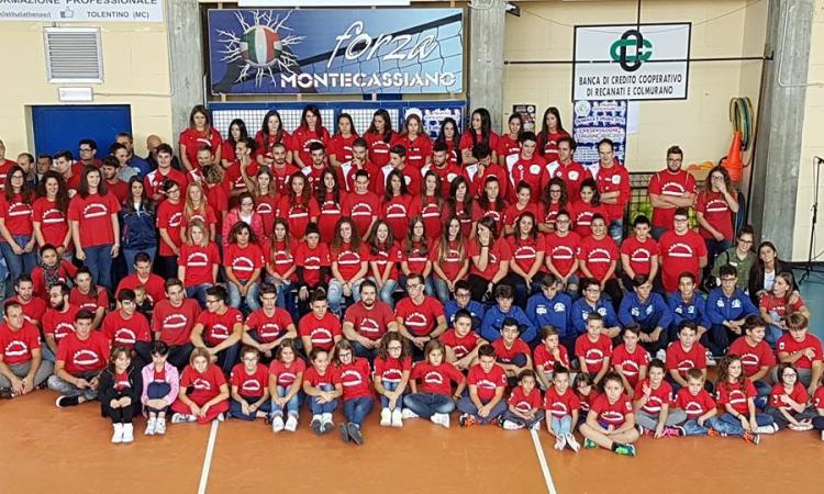 Pallavolo Montecassiano Asd, una giornata di festa per presentare le attività