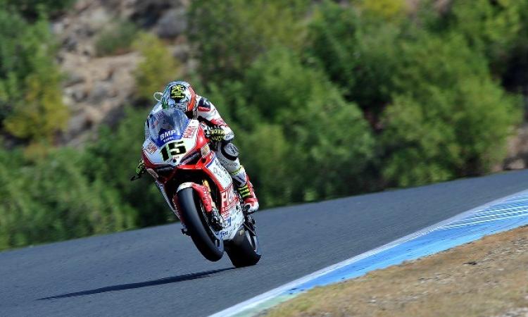L'osimano Matteo Baiocco in terza fila nel Gp di Spagna di Superbike