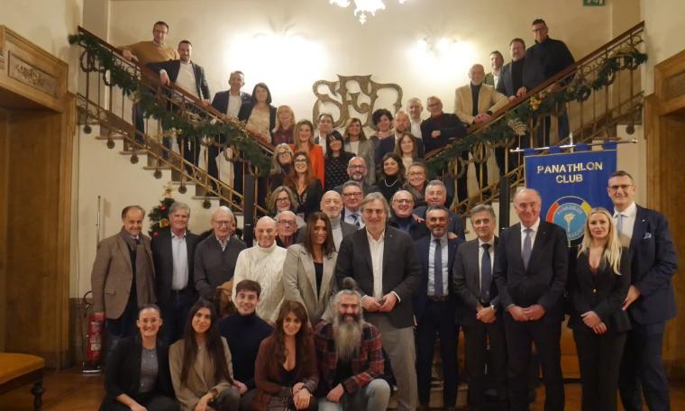 Michele Spagnuolo lascia la presidenza del Panathlon Macerata: serata speciale con Pierluigi Pardo (VIDEO)