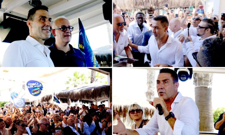 Vannacci a Civitanova: "Meloni tiri fuori gli attributi, io ci sono" (VIDEO e FOTO)
