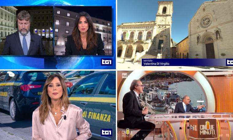 Il Papa sta bene, le Marche meno. Ma nei Tg nazionali (quasi) non si vede
